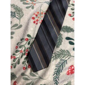 Cappuccino Striped Tie Navy Blue Gold Black - Professional Classic Necktie